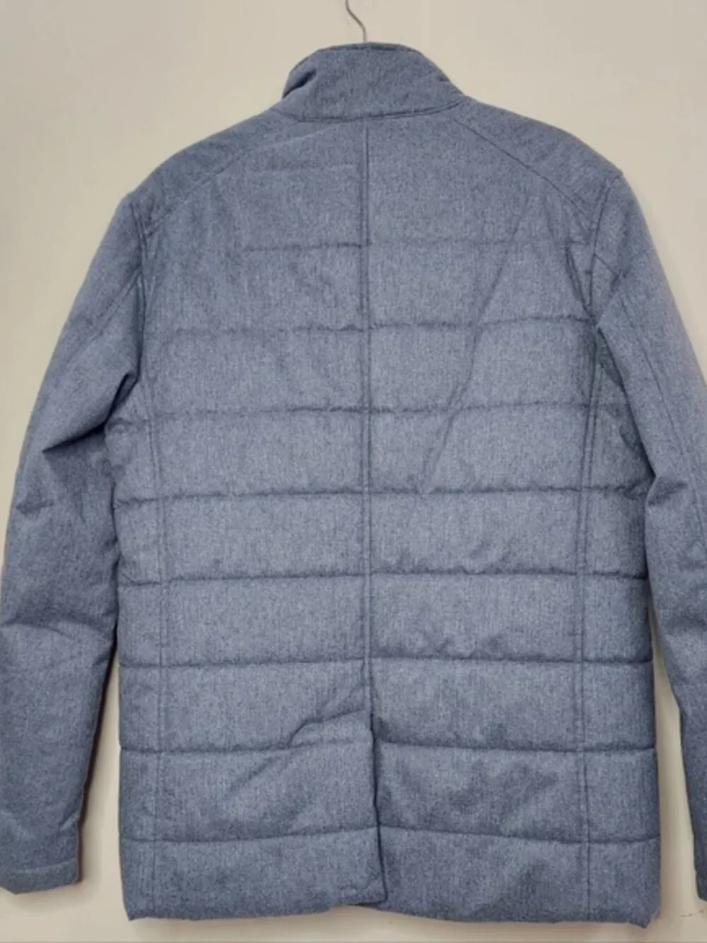 NWT Men’s Banana Republic Grey Quilted Puffer Jacket Size medium